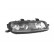 Faro derecho con intermitente hasta 6/'01 2XH7 + H3 1620964 Van Wezel