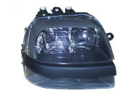 Faro derecho con intermitente y orificio para luz antiniebla 2xH1+H7 1636964 Van Wezel