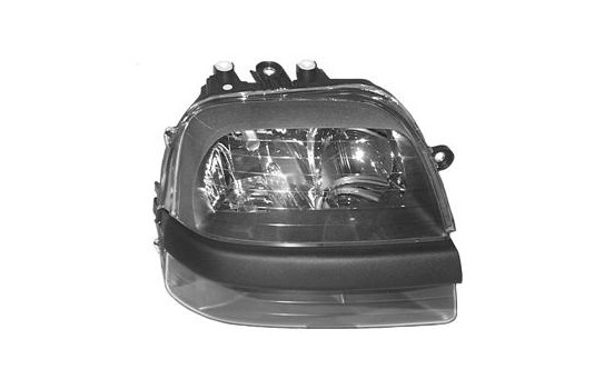 Faro derecho con intermitente y orificio para luz antiniebla 2xH1+H7 1636964 Van Wezel, Imagen 2