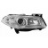 Faro derecho con luz intermitente a partir de 3/'06 H1+H7 4375962 Van Wezel, Miniatura 2
