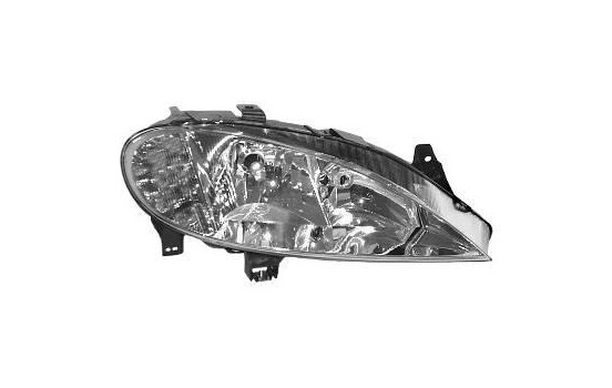 Faro derecho con luz intermitente desde 5/'99 H7 + H1 4325964 Van Wezel