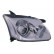 Faro derecho con luz intermitente hasta 6/'06 H7 + H1 incluido motor de ajuste 5307964 Van Wezel, Miniatura 2
