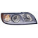 Faro derecho con motor de ajuste incluido 5943962 Van Wezel, Miniatura 2