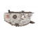 Faro derecho H11+HB3 +ELECTRICOReg. 3295968 Van Wezel