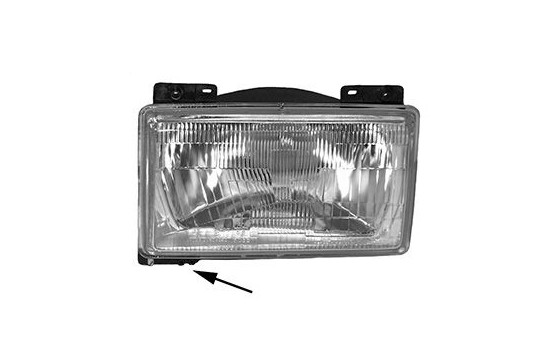 Faro derecho H4 1745952 Van Wezel, Imagen 2