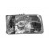 Faro derecho H4 1836942 Van Wezel