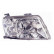 Faro derecho H4 +ElectricReg. 5250964 Van Wezel