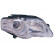 Faro derecho H7+H7 +Motor 5839962 Van Wezel