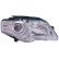 Faro derecho H7+H7 +Motor 5839962 Van Wezel, Miniatura 2