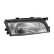 Faro derecho hasta 12/'97 + ELÉCTRICO H4 3317962 Van Wezel