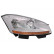 Faro derecho hasta '10 H7+H1 incluido motor de ajuste 0972962 Van Wezel, Miniatura 2