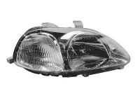 Faro derecho hasta '98 + ELÉCTRICO (motor de ajuste de conexión de bayoneta) 2527962 Van Wezel