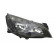 Faro doble delantero derecho 3753964 Van Wezel