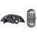 Faro izquierdo 1EF 354 540-011 Hella, Miniatura 3