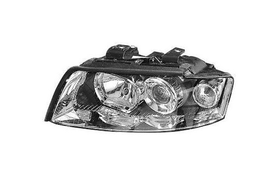 Faro izquierdo con intermitente 12/02+ XENON D1S+H7 0325981 Van Wezel
