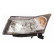 Faro izquierdo con intermitente 4 puertas + Motor Eléctrico 0820961 Van Wezel, Miniatura 2