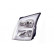 Faro izquierdo con intermitente H4 +Reg.Eléctrico. 1985961 Van Wezel