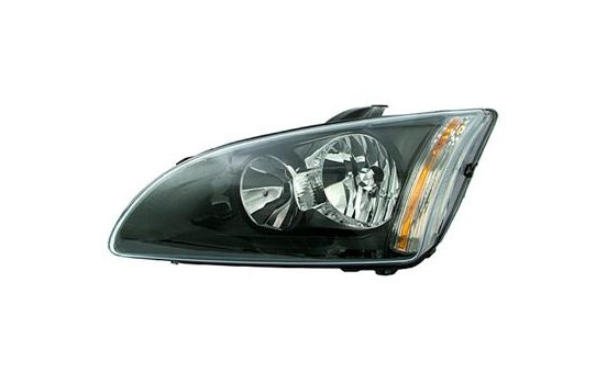 Faro izquierdo con intermitente H7+H1 Borde NEGRO 1863963 Van Wezel, Imagen 3