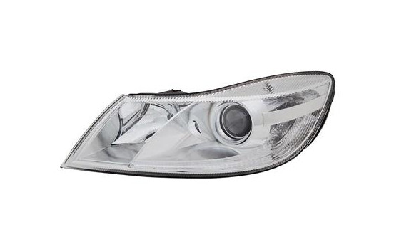 Faro izquierdo con intermitente H7 + H1 incluido motor de ajuste 7623961 Van Wezel