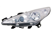 Faro izquierdo con intermitente H7+H7+H1 4029963 Van Wezel