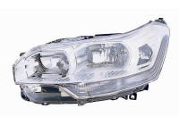 Faro izquierdo con intermitente hasta 10/'10 H7+H7+H1 0963961 Van Wezel