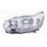 Faro izquierdo con intermitente hasta 10/'10 H7+H7+H1 0963961 Van Wezel