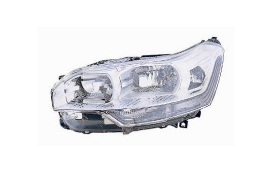 Faro izquierdo con intermitente hasta 10/'10 H7+H7+H1 0963961 Van Wezel, Imagen 2