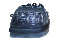 Faro izquierdo con intermitente y orificio para luz antiniebla 2xH1+H7 1636963 Van Wezel