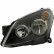 Faro izquierdo con motor de ajuste incluido 3745961 Van Wezel