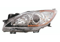 Faro izquierdo H11+HB3 incluido motor de ajuste 2738961 Van Wezel