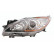 Faro izquierdo H11+HB3 incluido motor de ajuste 2738961 Van Wezel