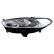 Faro izquierdo H15/H7 131-1106LMLEMN2 Depo