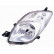 Faro izquierdo H4 incluido MOTOR DE AJUSTE hasta '03/2009 5432961 Van Wezel, Miniatura 2