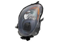 Faro izquierdo H7+H7 con motor de ajuste ahumado 0177963 Van Wezel