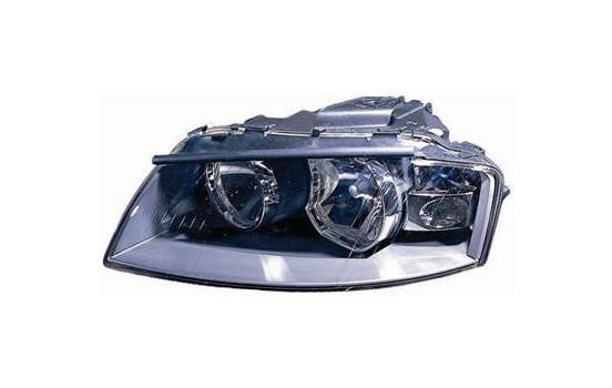 Faro izquierdo H7+H7 incluido motor de ajuste 0332961 Van Wezel