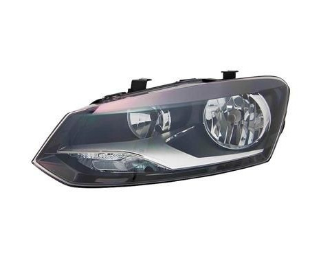 Faro izquierdo H7+H7 incluido motor de ajuste 5829961 Van Wezel