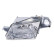 Faro izquierdo hasta '01 incluido MOTOR 2732961 Van Wezel, Miniatura 5