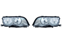 Faros delanteros montados hasta 8/'02, incluido motor de ajuste.