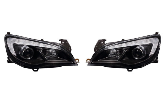 Juego de faros delanteros compatibles con Opel Astra J 5 puertas 2009-2015