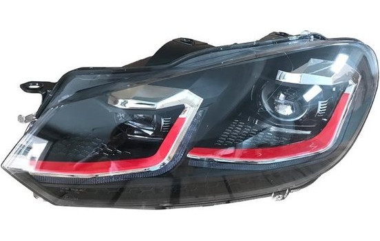 Juego de faros delanteros compatibles con Volkswagen Golf VI 2008-2012 -, Imagen 2
