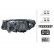 Juego de faros delanteros SET_0618986H Hella, Miniatura 6