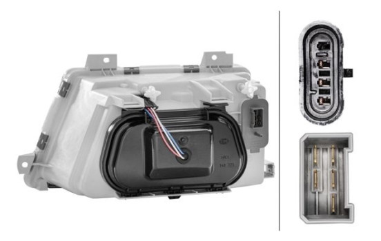 Juego de faros delanteros SET_1AH 007 774-011 Hella, Imagen 5