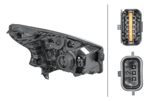 Juego de faros delanteros SET_1EE 011 410-451 Hella, Imagen 3
