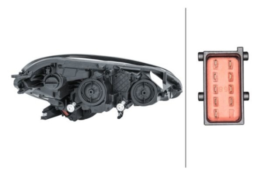 Juego de faros delanteros SET_1EF 011 830-011 Hella, Imagen 3