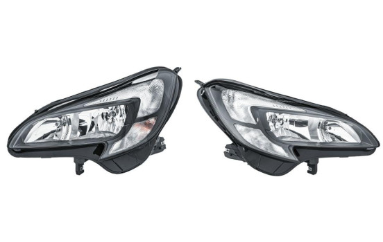 Juego de faros delanteros SET_1EF 011 830-011 Hella