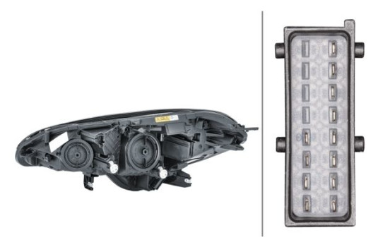 Juego de faros delanteros SET_1EF 011 830-091 Hella, Imagen 5