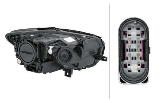 Juego de faros delanteros SET_1EG 015 868-011 Hella, Imagen 3
