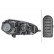 Juego de faros delanteros SET_1EG 247 007-571 Hella, Miniatura 5