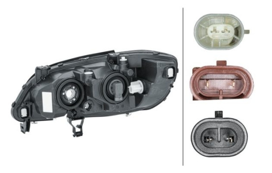 Juego de faros delanteros SET_1EG 354 539-011 Hella, Imagen 7