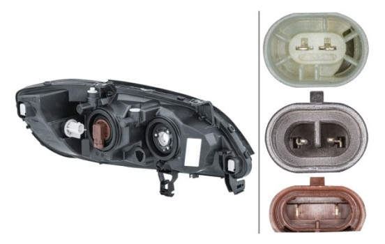 Juego de faros delanteros SET_1EG 354 539-011 Hella, Imagen 4